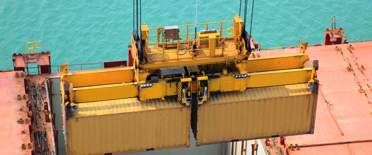 container operation in port series